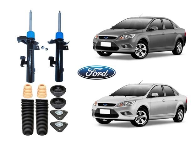 Par Amortecedores Dianteiros Monroe + Kit Suspensão Dianteiro Mobensani Ford Focus 08 a 13 - SKU165 - Monroe / Mobensani Menor preço em Par Amortecedores Dianteiros Monroe + Kit Suspensão Dianteiro Mobensani Ford Focus 08 a 13 - SKU165 - Monroe / Mobensani