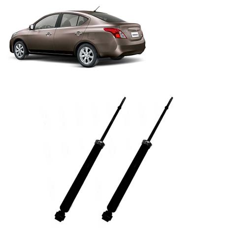 Par Amortecedores Traseiros Perfect Nissan Versa 2011 Em Diante Menor preço em Par Amortecedores Traseiros Perfect Nissan Versa 2011 Em Diante