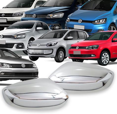Par Aplique Retrovisor Gol G6 Voyage Saveiro Jetta Fox Up Sem Pisca Cromado - Shekparts Menor preço em Par Aplique Retrovisor Gol G6 Voyage Saveiro Jetta Fox Up Sem Pisca Cromado - Shekparts