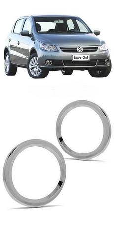 Par Aro Moldura Farol de Milha Gol Voyage Saveiro G5 2009 2010 2011 2012 - Volkswagen Menor preço em Par Aro Moldura Farol de Milha Gol Voyage Saveiro G5 2009 2010 2011 2012 - Volkswagen