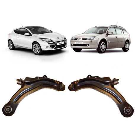 Par Bandeja Inferior Suspensão LD/LE Completa Renault Grand Tour e Magane - Perfect Menor preço em Par Bandeja Inferior Suspensão LD/LE Completa Renault Grand Tour e Magane - Perfect