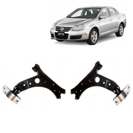 Par Bandeja Inferior Suspensão LD/LE Volkswagen Jetta 2006 até 2010 - Perfect Menor preço em Par Bandeja Inferior Suspensão LD/LE Volkswagen Jetta 2006 até 2010 - Perfect