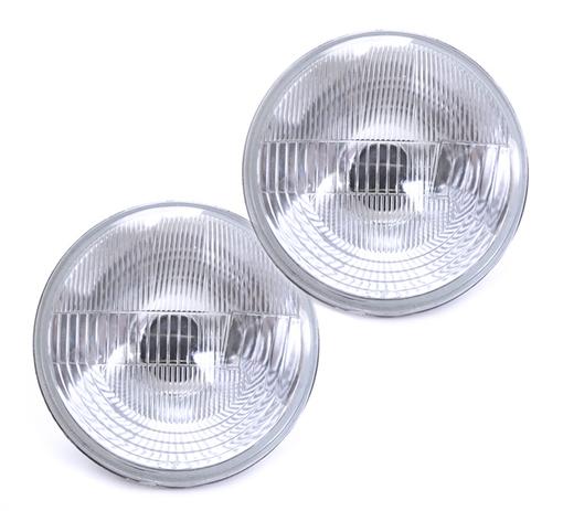Par Bloco Farol Universal Lente Estriada Sem Vigia 180mm - Fortluz Menor preço em Par Bloco Farol Universal Lente Estriada Sem Vigia 180mm - Fortluz