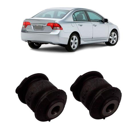 Par Bucha Traseira da Bandeja Sampel Honda Civic e New Civic Menor preço em Par Bucha Traseira da Bandeja Sampel Honda Civic e New Civic