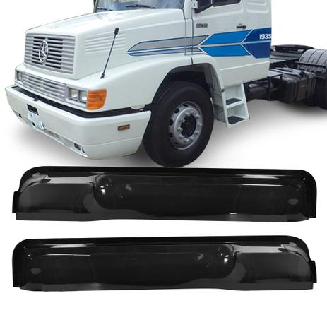Par Calha de Chuva Caminhao Mercedez Benz MB 1418 1618 1620 1720 1938 1634 709 Atron Bolha Larga - Pradolux Menor preço em Par Calha de Chuva Caminhao Mercedez Benz MB 1418 1618 1620 1720 1938 1634 709 Atron Bolha Larga - Pradolux