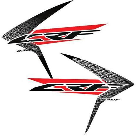 Par De Adesivos Asa Do Tanque Aba Crf 230 2015 2016 2017 2018 - Take Menor preço em Par De Adesivos Asa Do Tanque Aba Crf 230 2015 2016 2017 2018 - Take