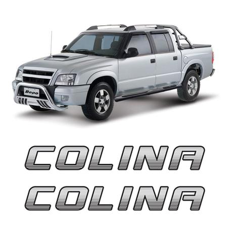 Par de Adesivos Colina S10 Emblema Porta Lateral - Sportinox Menor preço em Par de Adesivos Colina S10 Emblema Porta Lateral - Sportinox
