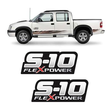 Par de Adesivos S10 Rodeio Flex Power Vermelho (Porta) - Sportinox Menor preço em Par de Adesivos S10 Rodeio Flex Power Vermelho (Porta) - Sportinox