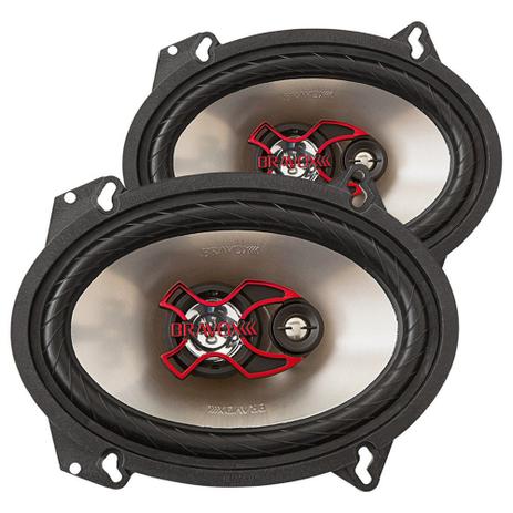 Par de Alto Falante Bravox B3x68x Triaxial 100w Rms Menor preço em Par de Alto Falante Bravox B3x68x Triaxial 100w Rms