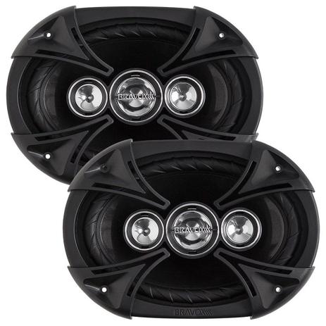 Par De Auto Falante Bravox Quadraxial B4x69bk 6x9 220w Rms Menor preço em Par De Auto Falante Bravox Quadraxial B4x69bk 6x9 220w Rms