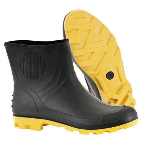 Par de Botas de Borracha Cano Curto Sola Amarela - 39 - PEGA FORTE - Bota  de Segurança - Magazine Luiza