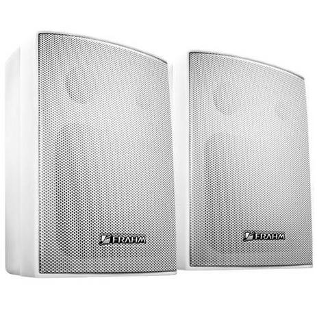 Par De Caixas Acústicas Ps200 Plus 30W RMS Para Som Ambiente Branca - Frahm é boa?