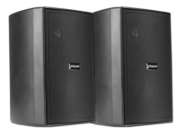 Par de Caixas de Som Acústica Frahm PS200 New Passiva Preta - 60 Watts Rms Menor preço em Par de Caixas de Som Acústica Frahm PS200 New Passiva Preta - 60 Watts Rms