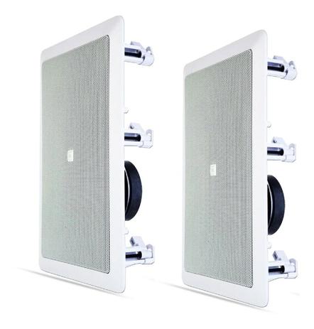 Par de Caixas de Som Arandela JBL 6W21RT Retangular 50 Watts Rms 8 Ohms Branca Menor preço em Par de Caixas de Som Arandela JBL 6W21RT Retangular 50 Watts Rms 8 Ohms Branca