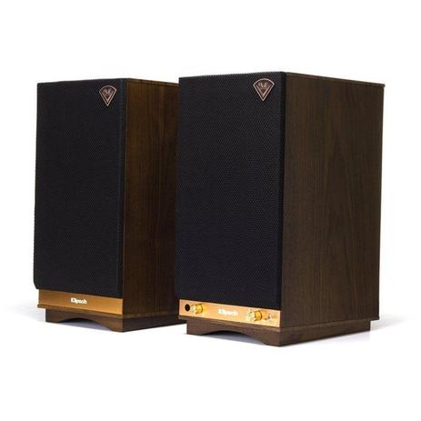 Par de Caixas de Som Klipsch The Sixes Walnut 200W Bivolt Menor preço em Par de Caixas de Som Klipsch The Sixes Walnut 200W Bivolt