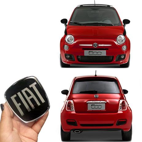 Par De Emblemas Maçaneta Fiat 500 Adesivos Black Piano - Sportinox Menor preço em Par De Emblemas Maçaneta Fiat 500 Adesivos Black Piano - Sportinox