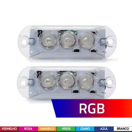 Par De Faróis Strobo Ajk Lps Vittro Rgb 7 Cores - Super Leds - Ajk sound Menor preço em Par De Faróis Strobo Ajk Lps Vittro Rgb 7 Cores - Super Leds - Ajk sound