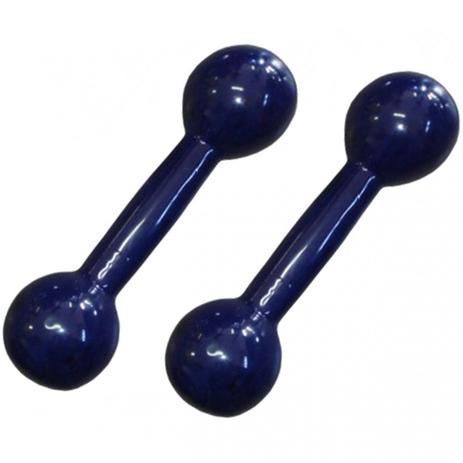 Par de Halteres Peso 1kg Cada Emborrachado Azul Mega Peso Menor preço em Par de Halteres Peso 1kg Cada Emborrachado Azul Mega Peso