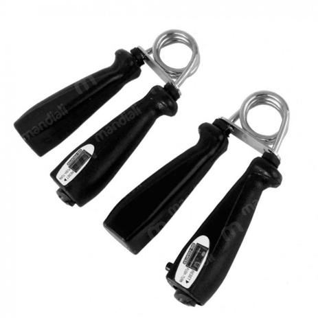 Par de Hand Grip com Contador de Apertos Preto Liveup Menor preço em Par de Hand Grip com Contador de Apertos Preto Liveup