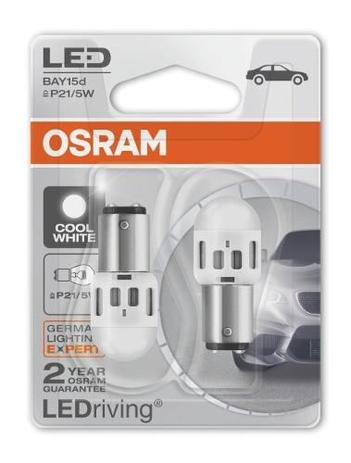 Par De Lâmpada Osram Led Ledriving 2 Polos P21/5w 6000k 12v Menor preço em Par De Lâmpada Osram Led Ledriving 2 Polos P21/5w 6000k 12v