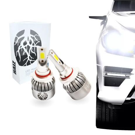 Par de Lâmpada Super Led HB4 6000K 36W Efeito Xenon Com Cooler - Haiz Menor preço em Par de Lâmpada Super Led HB4 6000K 36W Efeito Xenon Com Cooler - Haiz