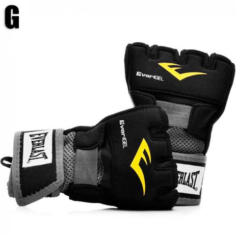 Par de Luvas Evergel Hand Wraps Tamanho G Preta - Everlast Menor preço em Par de Luvas Evergel Hand Wraps Tamanho G Preta - Everlast