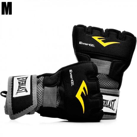 Par de Luvas Evergel Hand Wraps Tamanho M Preta - Everlast Menor preço em Par de Luvas Evergel Hand Wraps Tamanho M Preta - Everlast