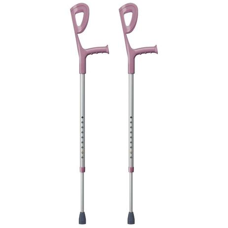 Par de Muleta Canadense Fixa Infantil Rosa BC1507 - Mercur Menor preço em Par de Muleta Canadense Fixa Infantil Rosa BC1507 - Mercur