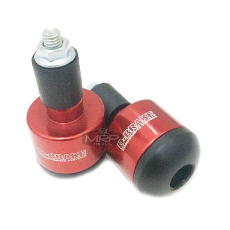 Par de Pesos de Guidão Universal Esportivos Com Nylon Na Ponta Anti-impacto e Anti-Risco - Vermelho - D-brake Menor preço em Par de Pesos de Guidão Universal Esportivos Com Nylon Na Ponta Anti-impacto e Anti-Risco - Vermelho - D-brake