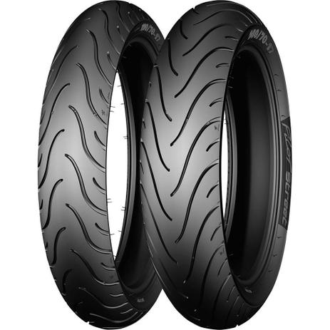 Par De Pneu Michelin 110-80-14 e 80-90-17 Pilot Street Honda Biz 100 110 125 Pop 100 110 Menor preço em Par De Pneu Michelin 110-80-14 e 80-90-17 Pilot Street Honda Biz 100 110 125 Pop 100 110