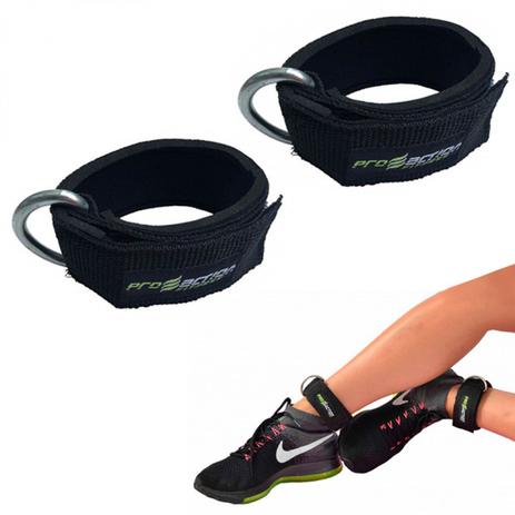 Par de Tornozeleira para Extensores e Faixas Elasticas Proaction Menor preço em Par de Tornozeleira para Extensores e Faixas Elasticas Proaction