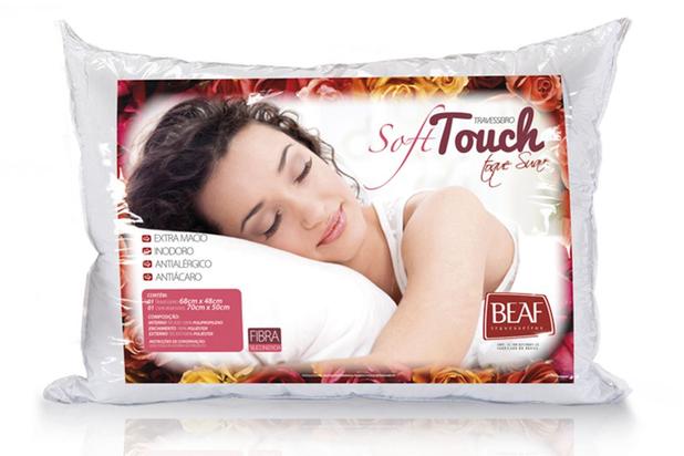 Par de Travesseiro SoftTouch Toque Suave 68cm x 48cm com Fronha - Beaf travesseiros é boa?