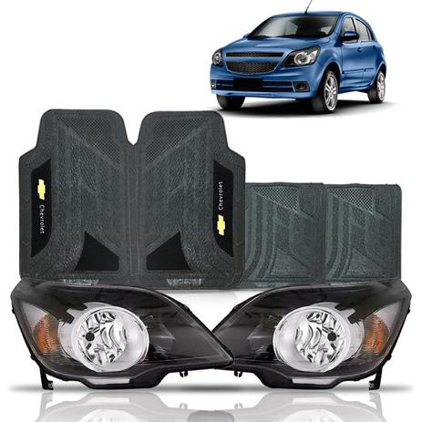 Par farol agile mascara negra + jogo tapete mix pvc - Sp acessórios é boa?