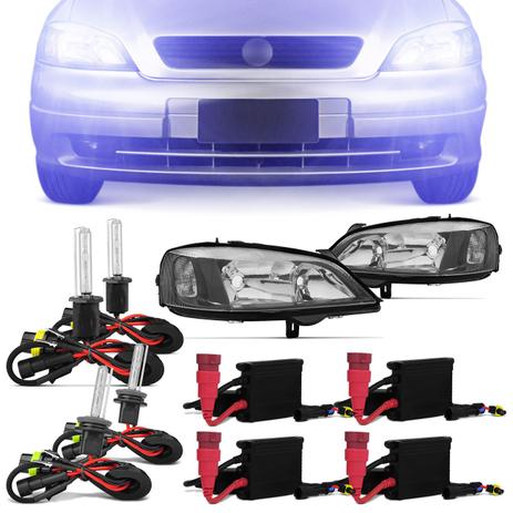 Par Farol Astra Hatch Sedan 1998 1999 2000 2001 2002 Máscara Negra Foco Duplo + 2 Kits Xênon 8000K - Kit prime Menor preço em Par Farol Astra Hatch Sedan 1998 1999 2000 2001 2002 Máscara Negra Foco Duplo + 2 Kits Xênon 8000K - Kit prime
