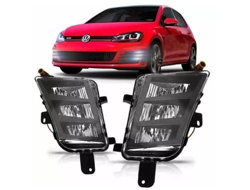 Par Farol Auxiliar Golf Gti 2014 A 2018 - Importado Menor preço em Par Farol Auxiliar Golf Gti 2014 A 2018 - Importado