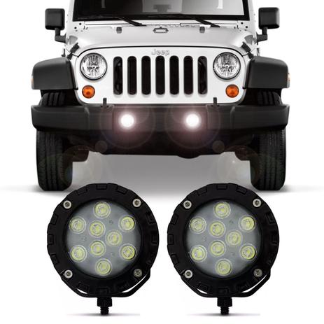 Par Farol Auxiliar Power LED Autopoli 9 LEDs 12V 24V 9W Banco para Aplicação Farol de Milha Menor preço em Par Farol Auxiliar Power LED Autopoli 9 LEDs 12V 24V 9W Banco para Aplicação Farol de Milha