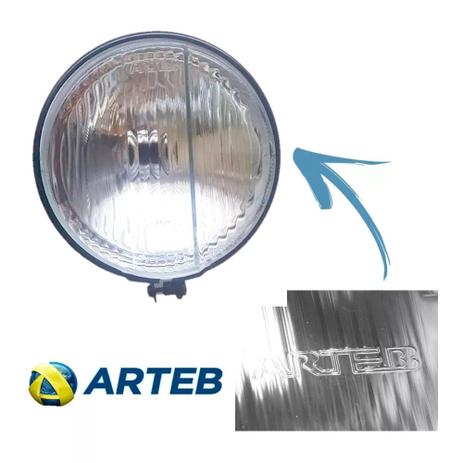 Par Farol Auxiliar Redondo Gol Gt/Gts 87/94 Original Arteb Menor preço em Par Farol Auxiliar Redondo Gol Gt/Gts 87/94 Original Arteb
