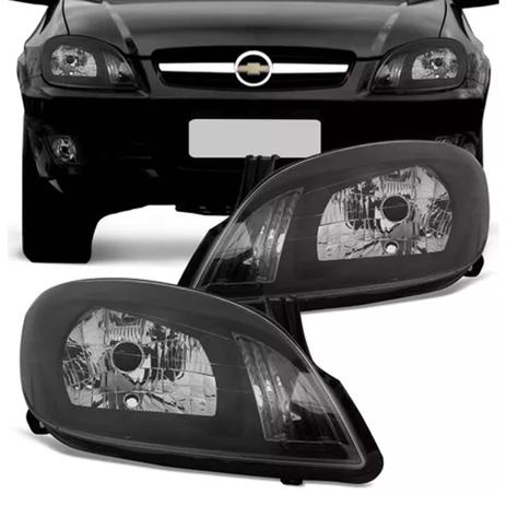 Par Farol Celta 2006 a 2015 Prisma 2006 a 2012 Máscara Negra Foco Simples Original Arteb - Prime Menor preço em Par Farol Celta 2006 a 2015 Prisma 2006 a 2012 Máscara Negra Foco Simples Original Arteb - Prime