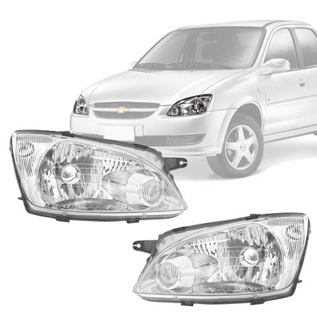 Par Farol Corsa Classic LS 2011 2012 2013 2014 2015 Cromado Original (Arteb) Menor preço em Par Farol Corsa Classic LS 2011 2012 2013 2014 2015 Cromado Original (Arteb)