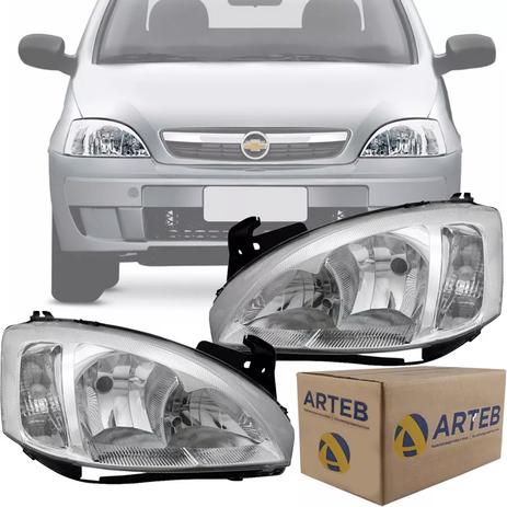 Par Farol Corsa Montana 2008 2009 2010 2011 Cromado Original (Arteb) é boa?