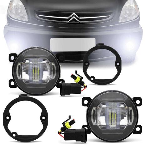 Par Farol de Milha 3 LEDs DRL Citroen Picasso 2007 2008 2009 2010 2011 2012 Auxiliar Neblina - Shocklight é boa?
