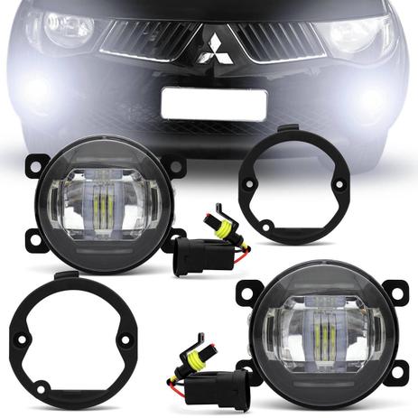 Par Farol de Milha 3 LEDs DRL L200 Triton 2008 2009 2010 2011 2012 2013 2014 2015 2016 2017 2018 - Shocklight é boa?
