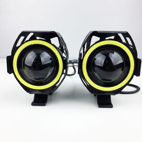 Par Farol De Milha Auxiliar Moto - KGA Menor preço em Par Farol De Milha Auxiliar Moto - KGA