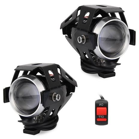 Par Farol de Milha Led U5 Moto Motocicleta Universal Branca 30w - Ideal Menor preço em Par Farol de Milha Led U5 Moto Motocicleta Universal Branca 30w - Ideal