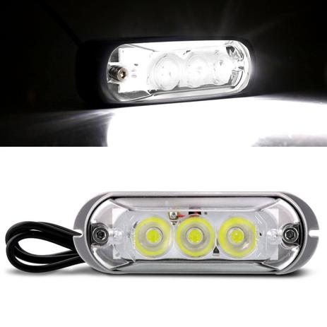 Par Farol de Milha Strobo AJK Prova DÁgua Slim 3 LEDs 3W 12V Super Branca Auxiliar Neblina - Ajk eletronics Menor preço em Par Farol de Milha Strobo AJK Prova DÁgua Slim 3 LEDs 3W 12V Super Branca Auxiliar Neblina - Ajk eletronics