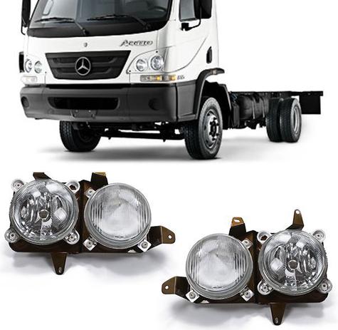 Par Farol Duplo Caminhao Accelo 715c 815c 915c 2003 2004 2005 2006 2007 Mb - Fortluz Menor preço em Par Farol Duplo Caminhao Accelo 715c 815c 915c 2003 2004 2005 2006 2007 Mb - Fortluz