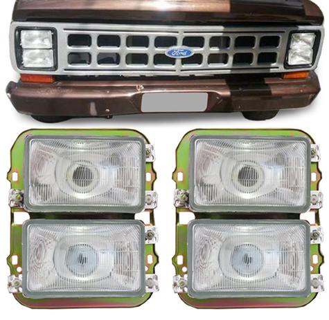 Par Farol Duplo F1000 F4000 84 85 86 87 88 89 90 91 92 93 94 - Fortluz Menor preço em Par Farol Duplo F1000 F4000 84 85 86 87 88 89 90 91 92 93 94 - Fortluz