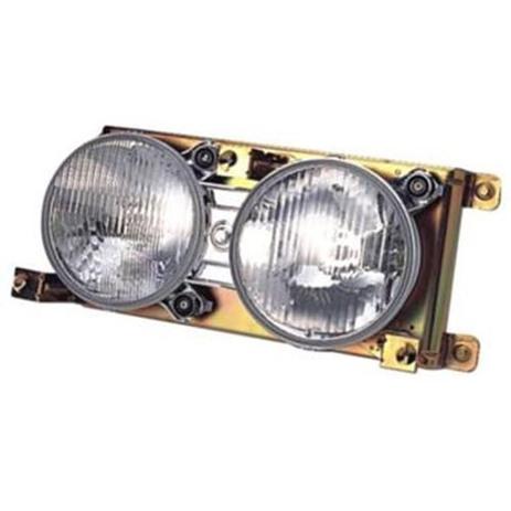 PAR FAROL DUPLO MERCEDES HPN M96 1996 Até 1999 COM SUPORTE DE AÇO - Orgus Menor preço em PAR FAROL DUPLO MERCEDES HPN M96 1996 Até 1999 COM SUPORTE DE AÇO - Orgus