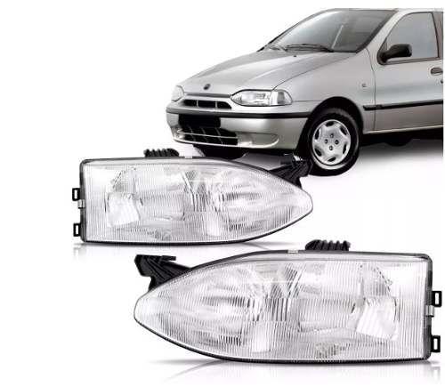 Par Farol Foco Duplo + Pisca + Lanterna Palio 1996 A 2000 Menor preço em Par Farol Foco Duplo + Pisca + Lanterna Palio 1996 A 2000