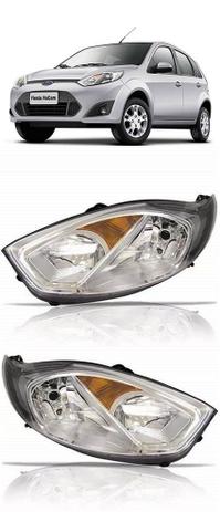 Par Farol Ford Fiesta 2011 2012 2013 2014 Menor preço em Par Farol Ford Fiesta 2011 2012 2013 2014